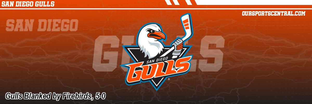 Gulls Blanked by Firebirds, 5-0