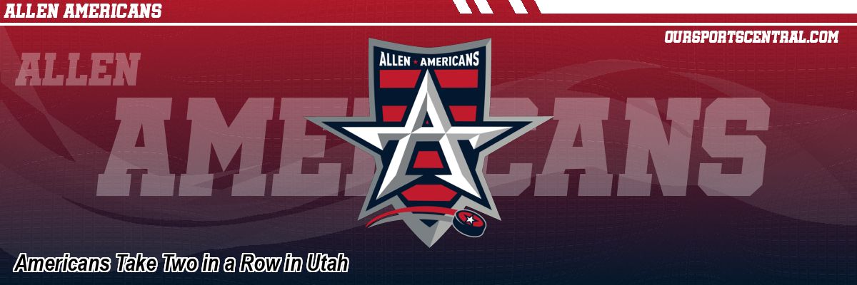 Americans Take Two in a Row in Utah