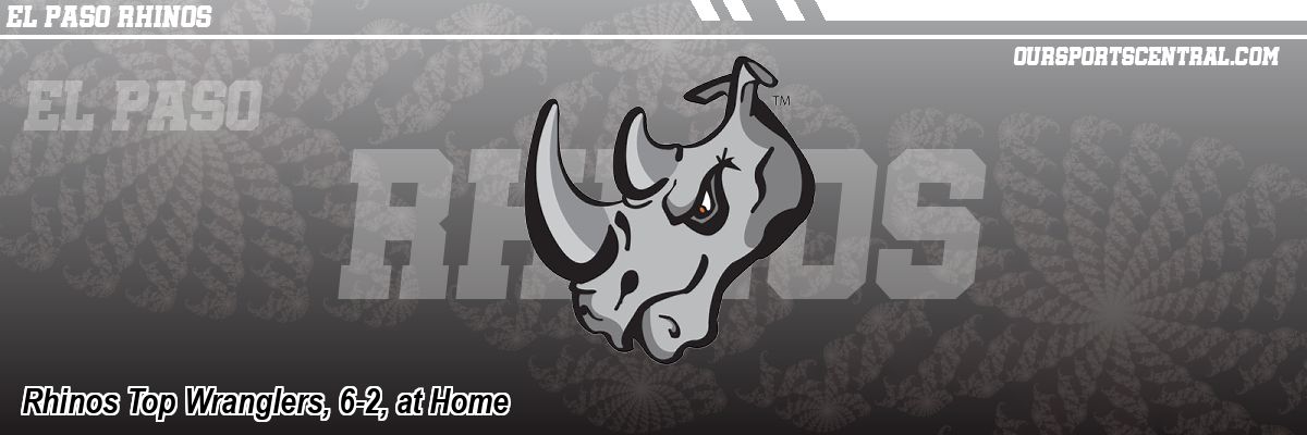 Rhinos Top Wranglers, 6-2, at Home