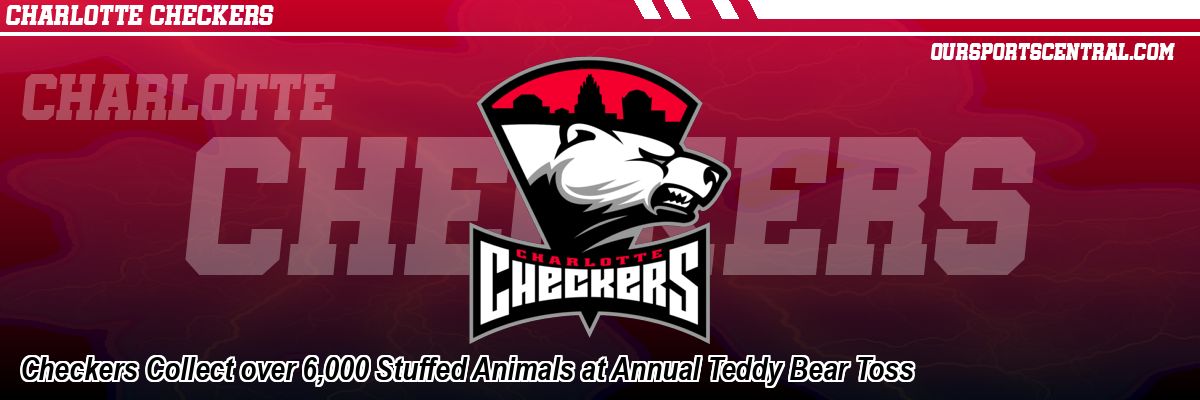 Checkers Collect over 6,000 Stuffed Animals at Annual Teddy Bear Toss