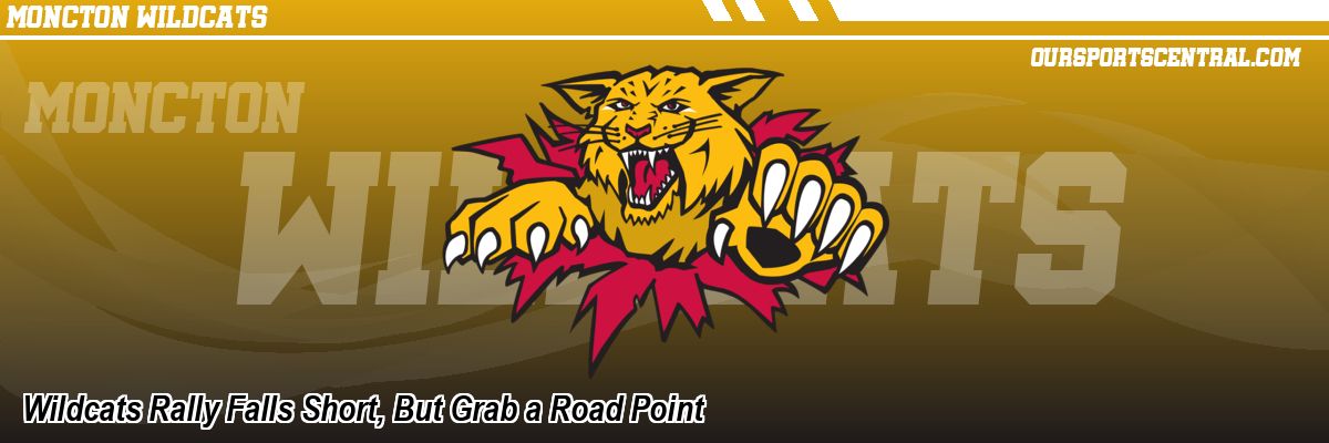 Wildcats Rally Falls Short, But Grab a Road Point