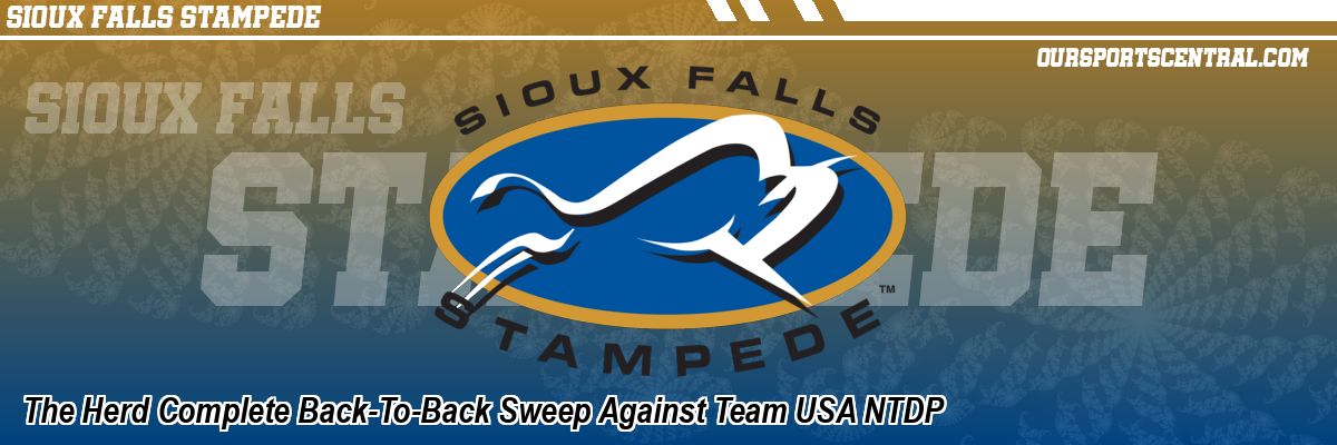 The Herd Complete Back-To-Back Sweep Against Team USA NTDP