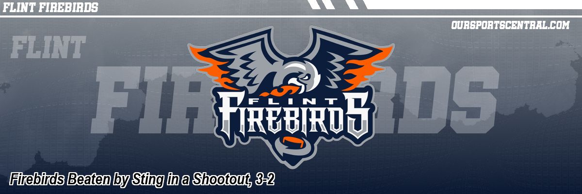 Firebirds Beaten by Sting in a Shootout, 3-2