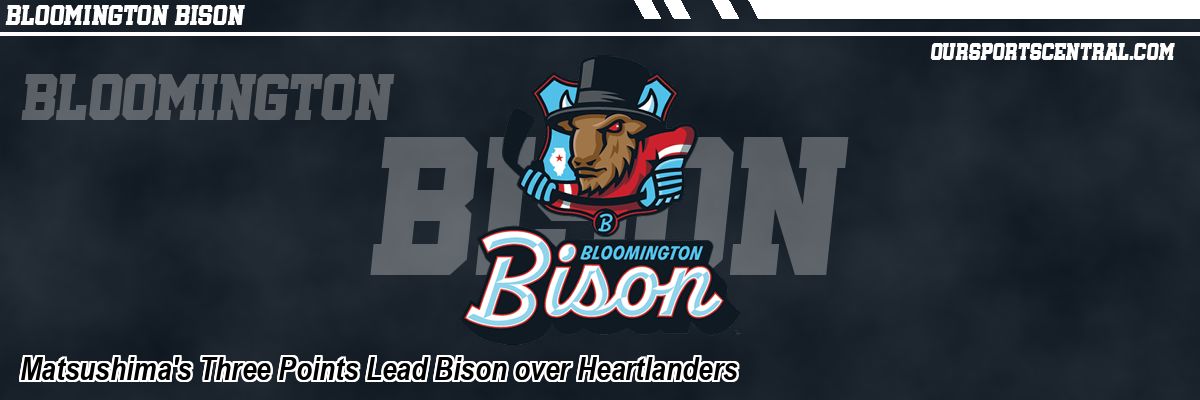 Matsushima's Three Points Lead Bison over Heartlanders