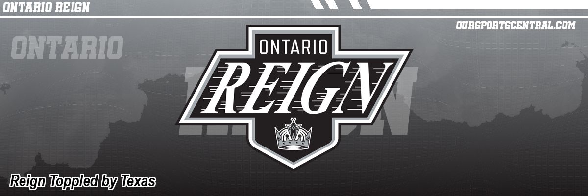 Reign Toppled by Texas