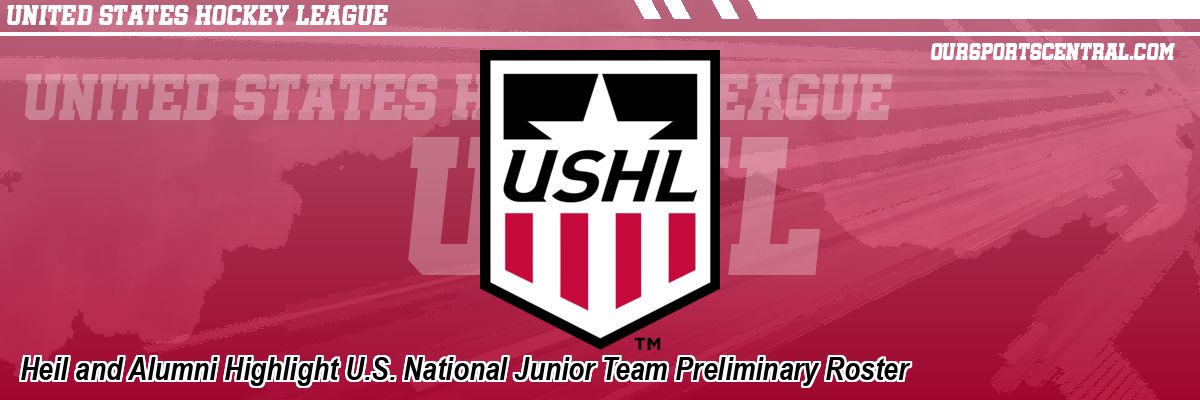 Heil and Alumni Highlight U.S. National Junior Team Preliminary Roster