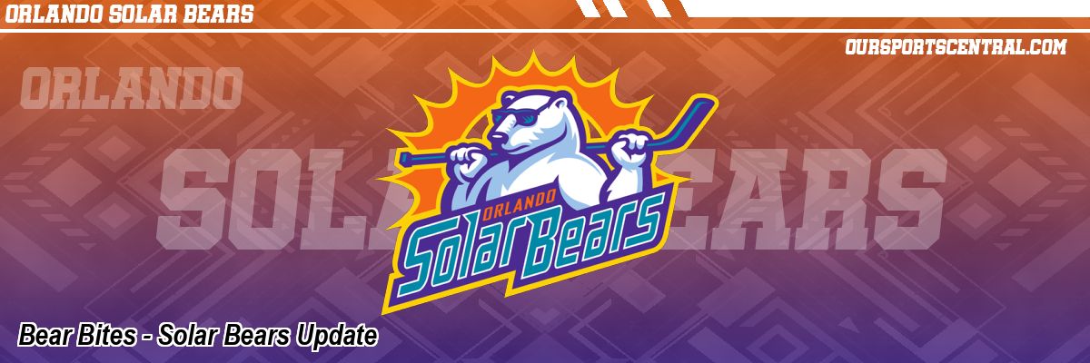 Bear Bites - Solar Bears Update