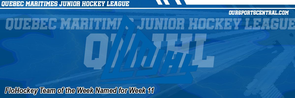 FloHockey Team of the Week Named for Week 11