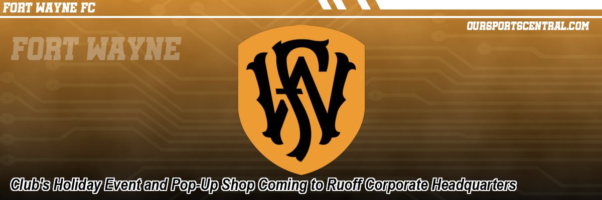 Club's Holiday Event and Pop-Up Shop Coming to Ruoff Corporate Headquarters