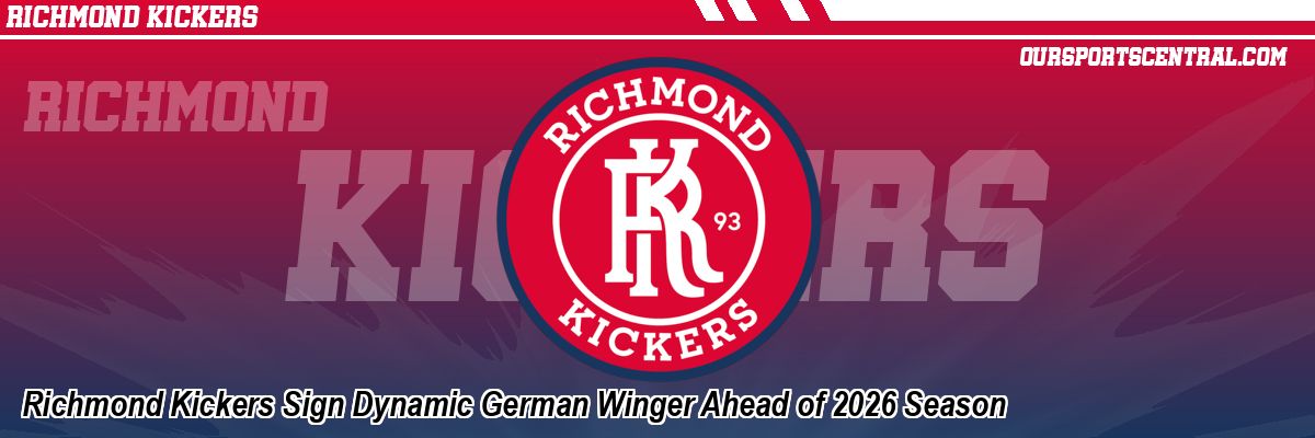 Richmond Kickers Sign Dynamic German Winger Ahead of 2026 Season