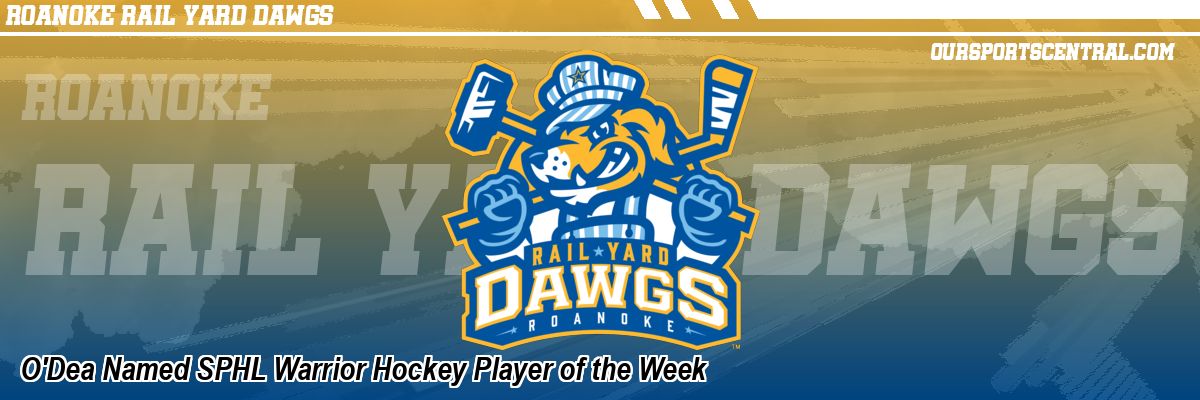O'Dea Named SPHL Warrior Hockey Player of the Week
