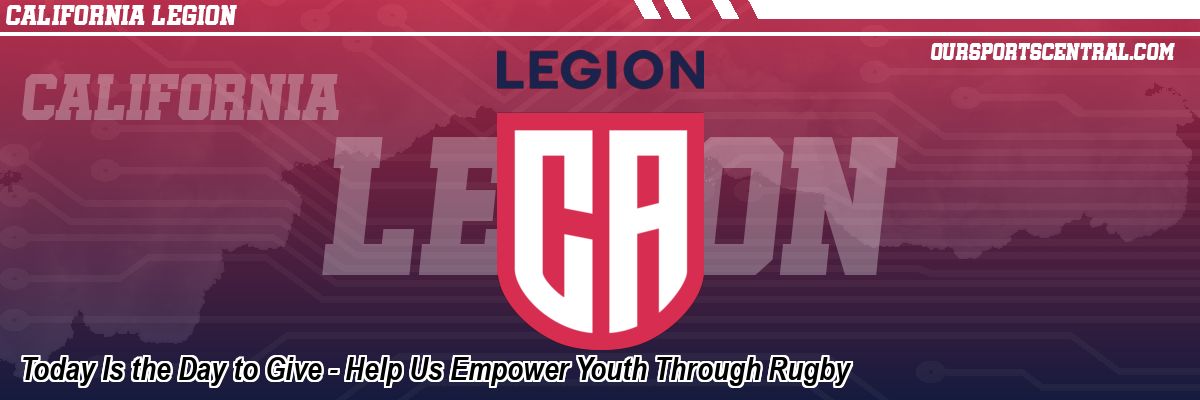 Today Is the Day to Give - Help Us Empower Youth Through Rugby