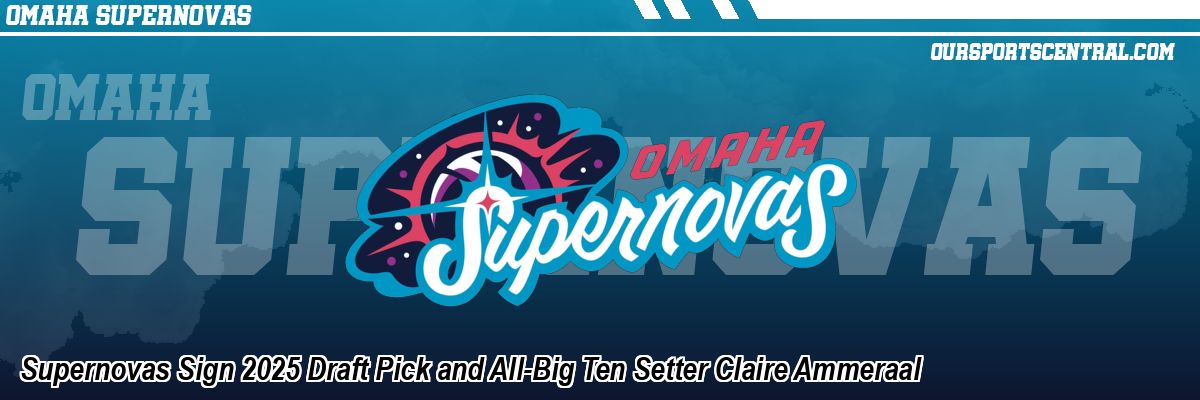 Supernovas Sign 2025 Draft Pick and All-Big Ten Setter Claire Ammeraal