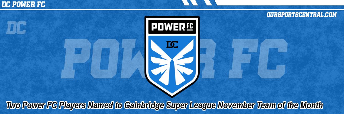Two Power FC Players Named to Gainbridge Super League November Team of the Month