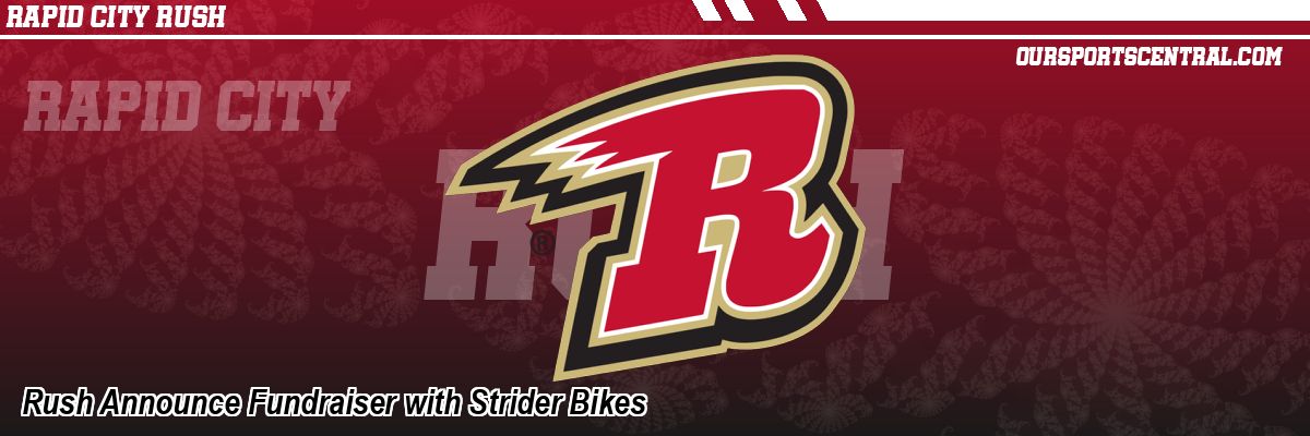 Rush Announce Fundraiser with Strider Bikes