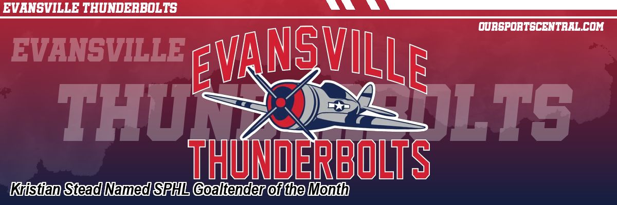 Kristian Stead Named SPHL Goaltender of the Month