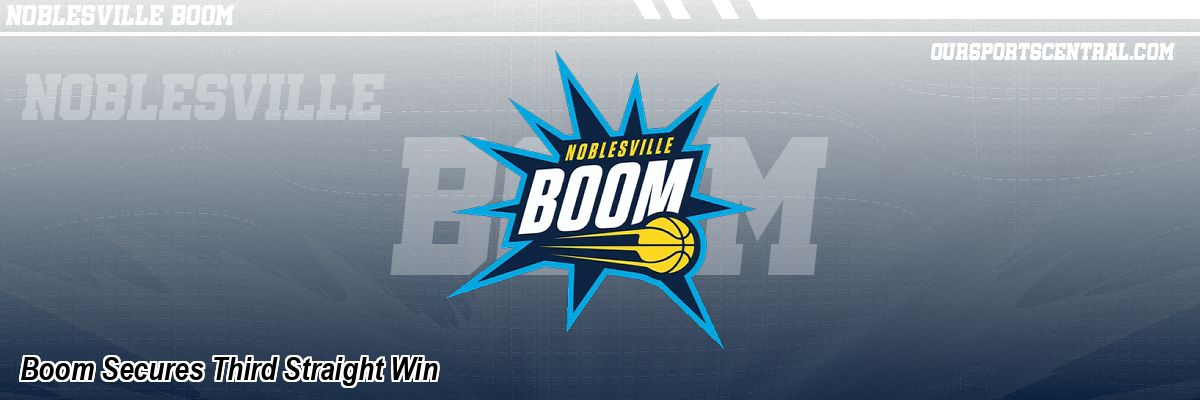 Boom Secures Third Straight Win