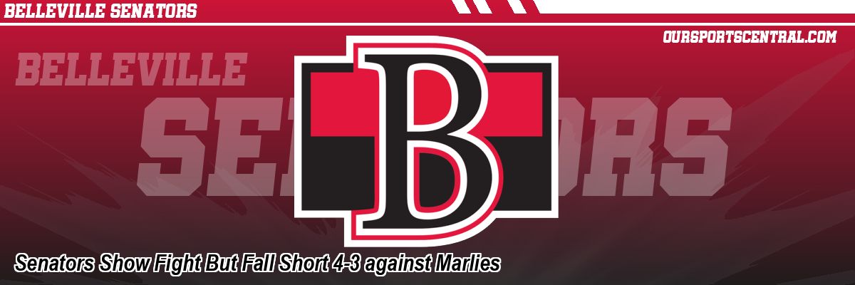 Senators Show Fight But Fall Short 4-3 against Marlies