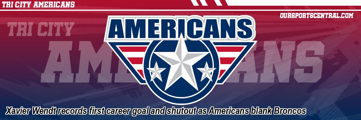 Xavier Wendt records first career goal and shutout as Americans blank Broncos