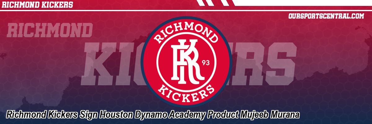 Richmond Kickers Sign Houston Dynamo Academy Product Mujeeb Murana