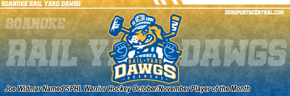 Joe Widmar Named SPHL Warrior Hockey October/November Player of the Month