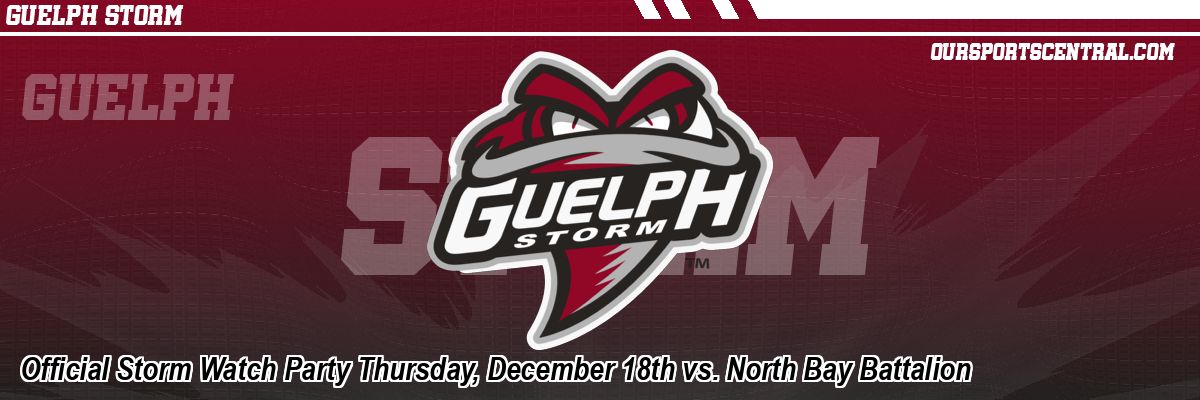 Official Storm Watch Party Thursday, December 18th vs. North Bay Battalion