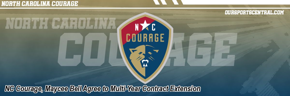NC Courage, Maycee Bell Agree to Multi-Year Contract Extension