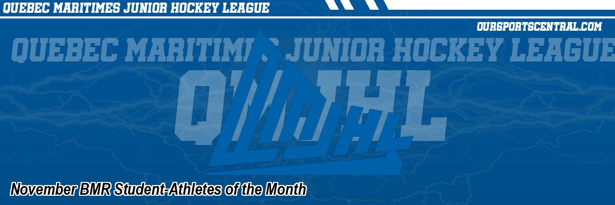 November BMR Student-Athletes of the Month