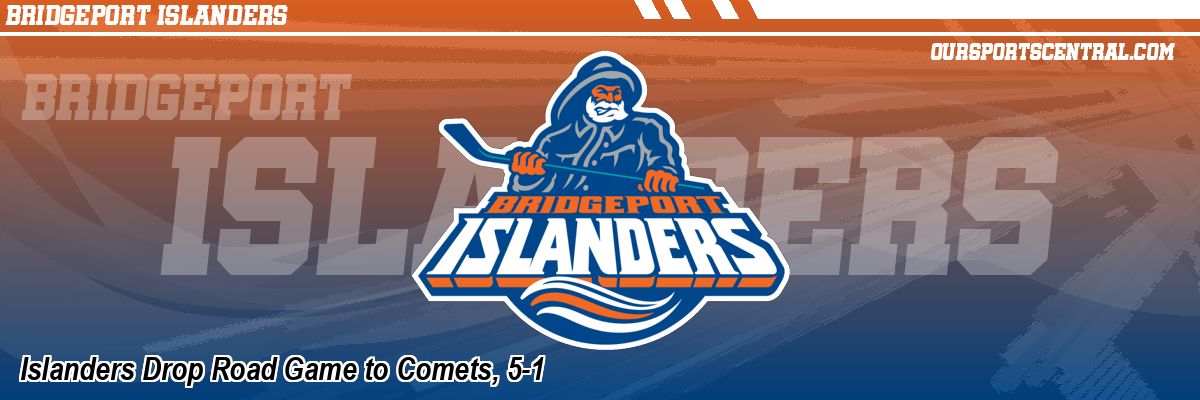 Islanders Drop Road Game to Comets, 5-1