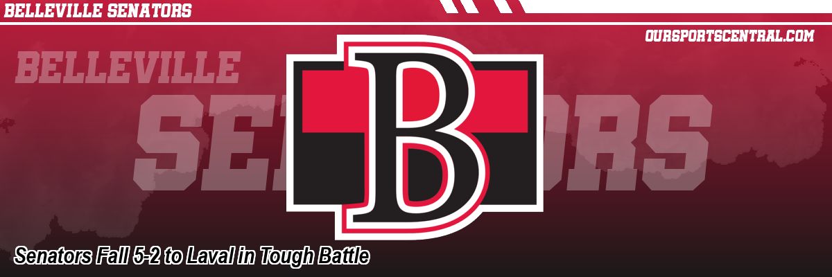 Senators Fall 5-2 to Laval in Tough Battle