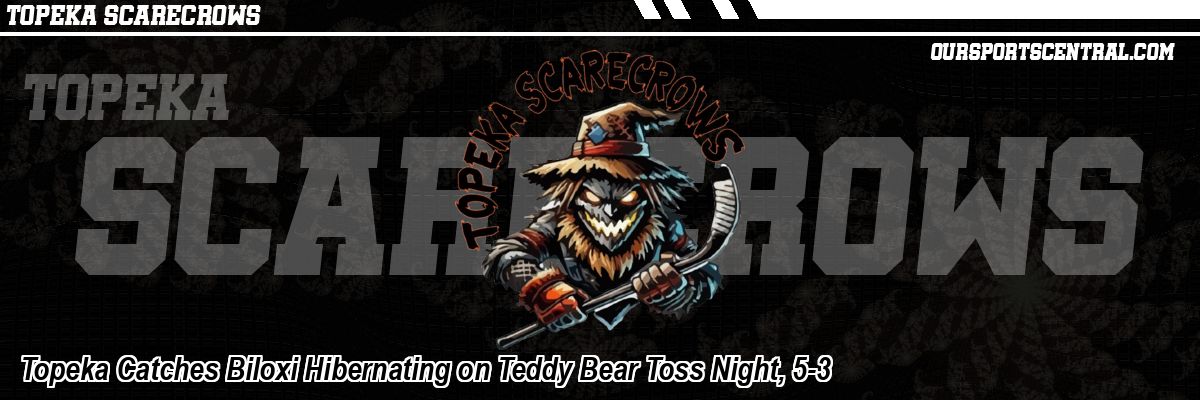 Topeka Catches Biloxi Hibernating on Teddy Bear Toss Night, 5-3