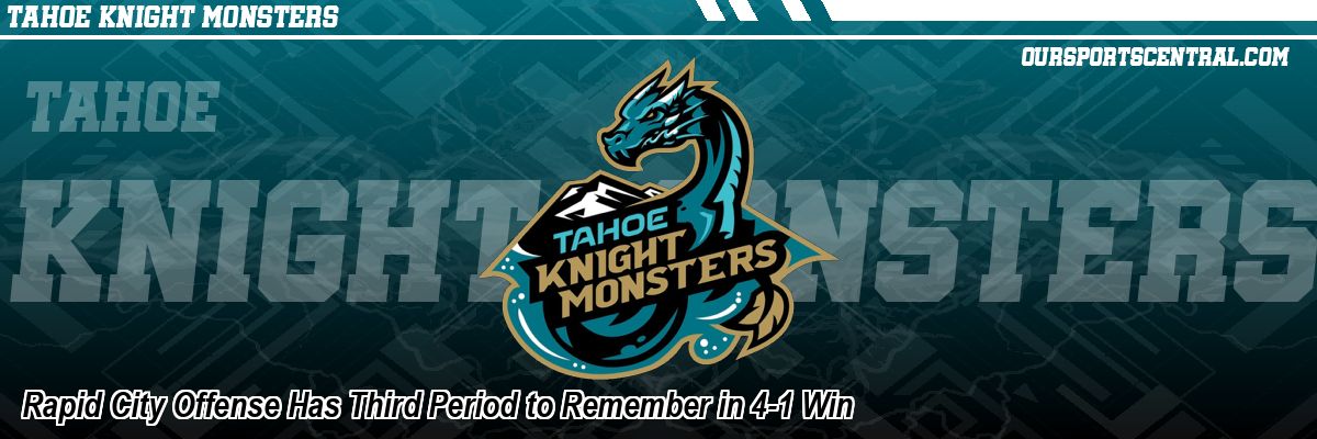 Rapid City Offense Has Third Period to Remember in 4-1 Win