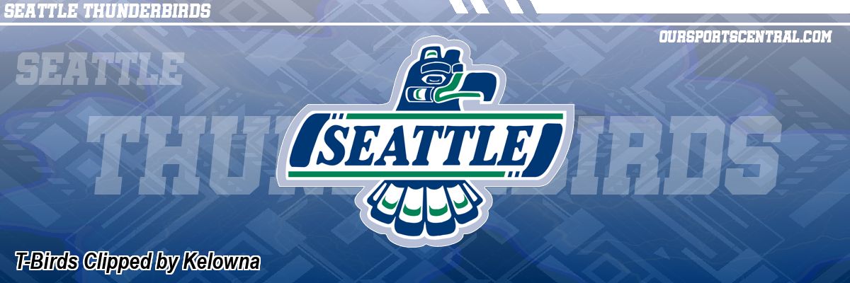 T-Birds Clipped by Kelowna