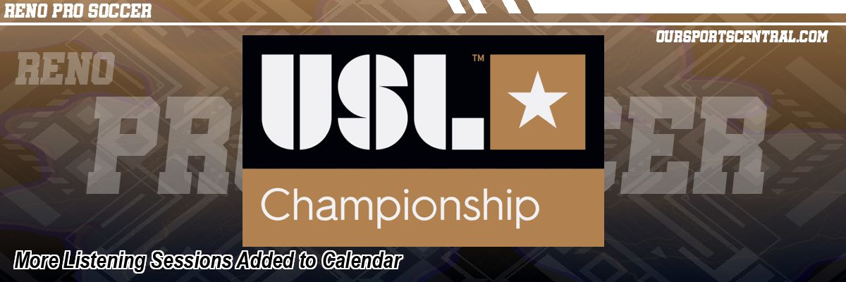 More Listening Sessions Added to Calendar