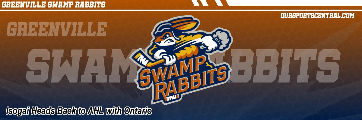 Isogai Heads Back to AHL with Ontario