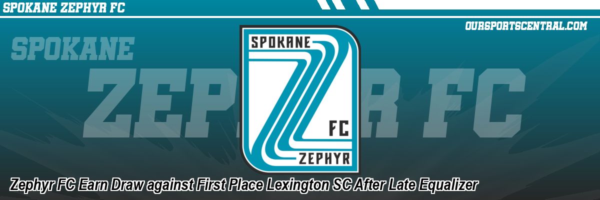 Zephyr FC Earn Draw against First Place Lexington SC After Late Equalizer