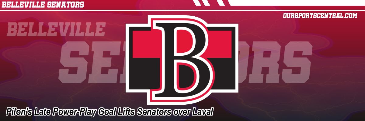 Pilon's Late Power-Play Goal Lifts Senators over Laval
