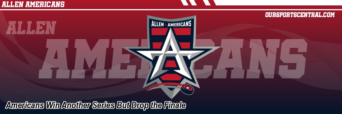 Americans Win Another Series But Drop the Finale
