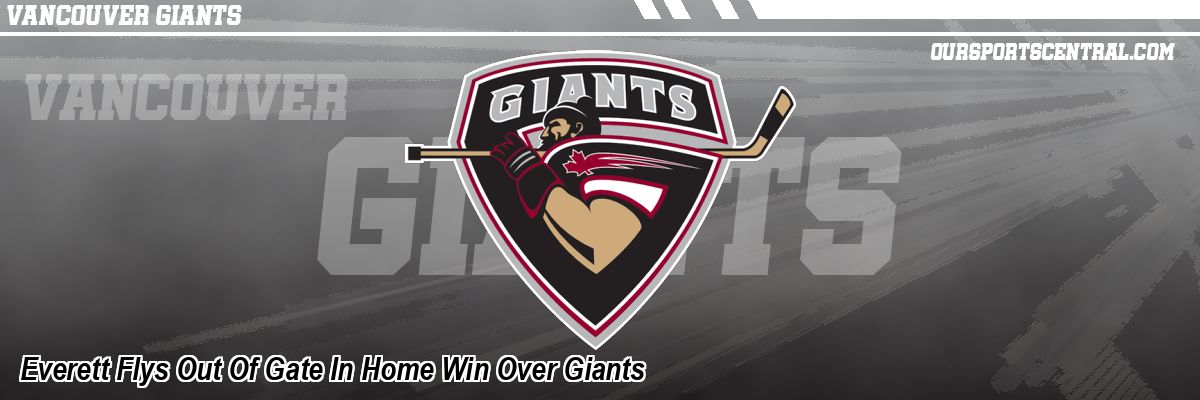 Everett Flys Out Of Gate In Home Win Over Giants