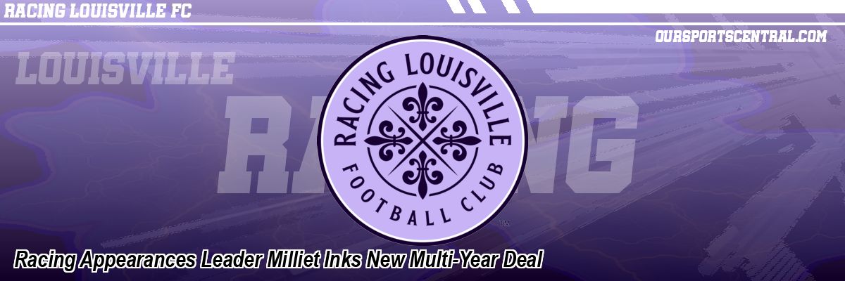 Racing Appearances Leader Milliet Inks New Multi-Year Deal