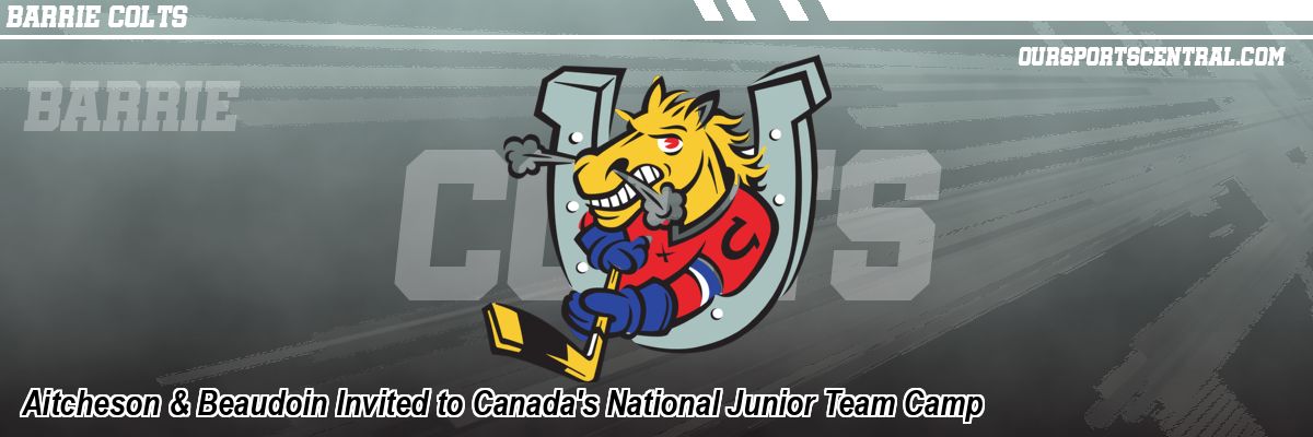 Aitcheson & Beaudoin Invited to Canada's National Junior Team Camp