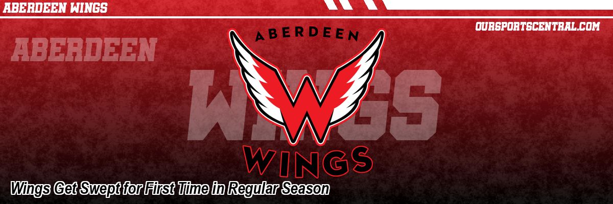 Wings Get Swept for First Time in Regular Season