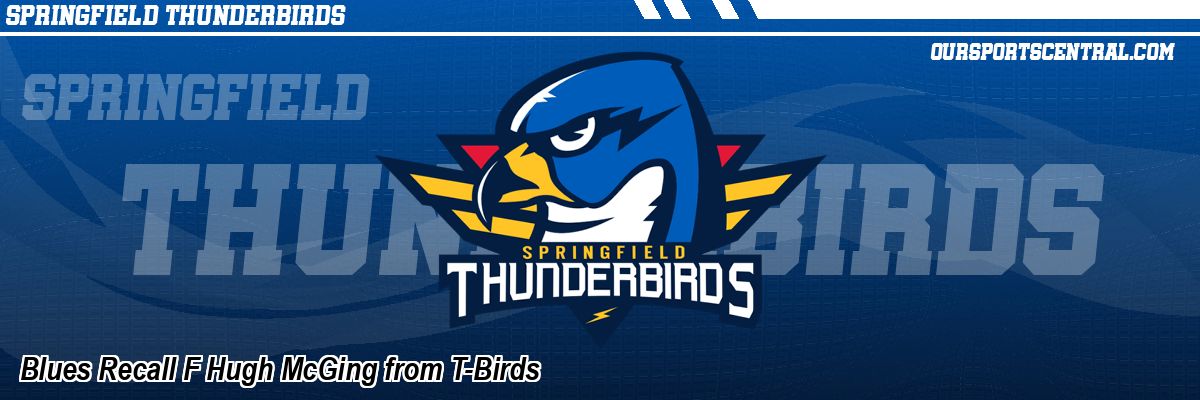 Blues Recall F Hugh McGing from T-Birds