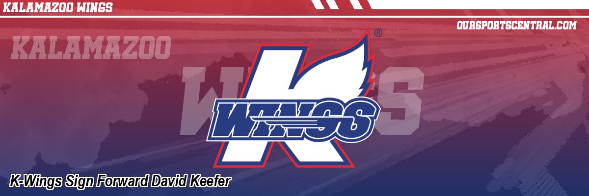 K-Wings Sign Forward David Keefer