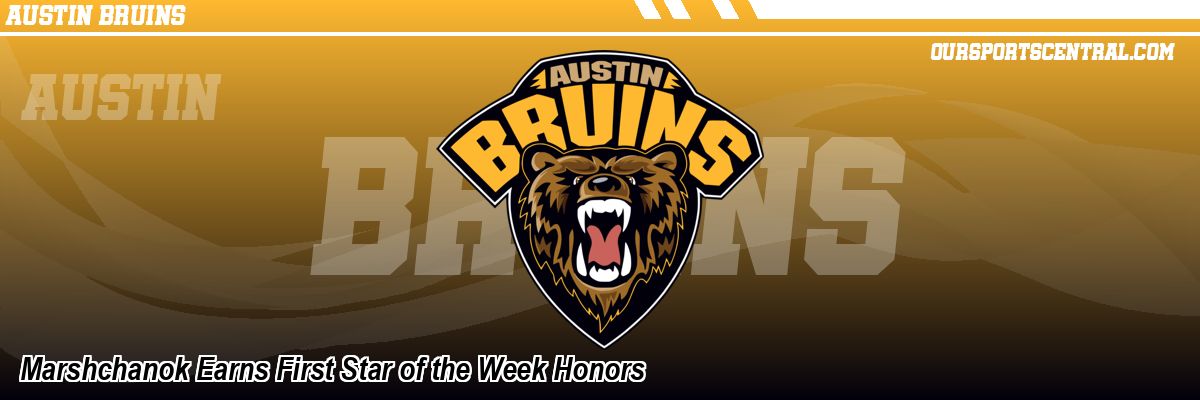 Marshchanok Earns First Star of the Week Honors