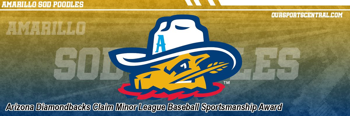 Arizona Diamondbacks Claim Minor League Baseball Sportsmanship Award