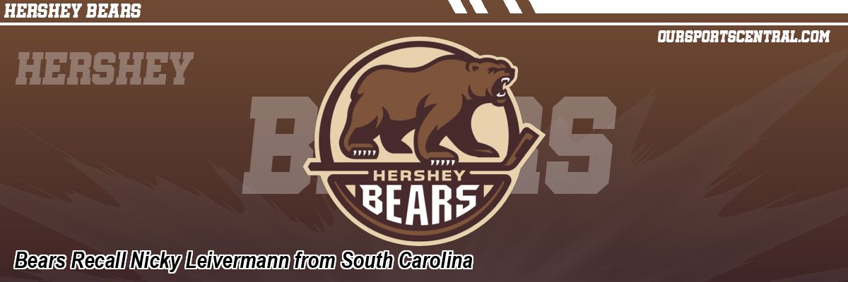 Bears Recall Nicky Leivermann from South Carolina