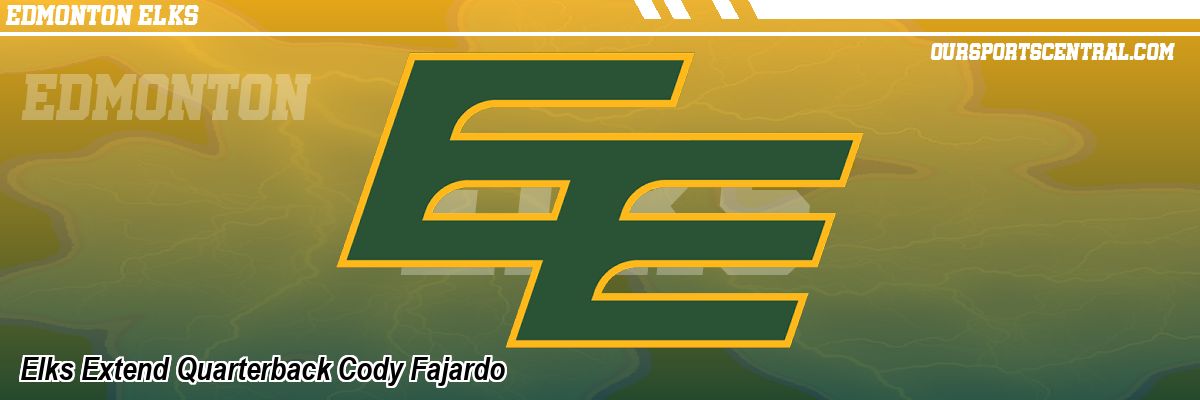 Elks Extend Quarterback Cody Fajardo