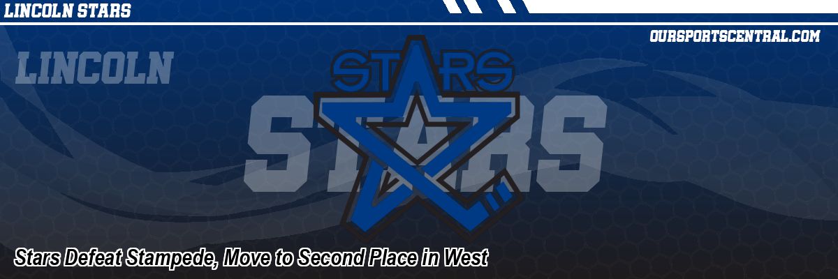 Stars Defeat Stampede, Move to Second Place in West