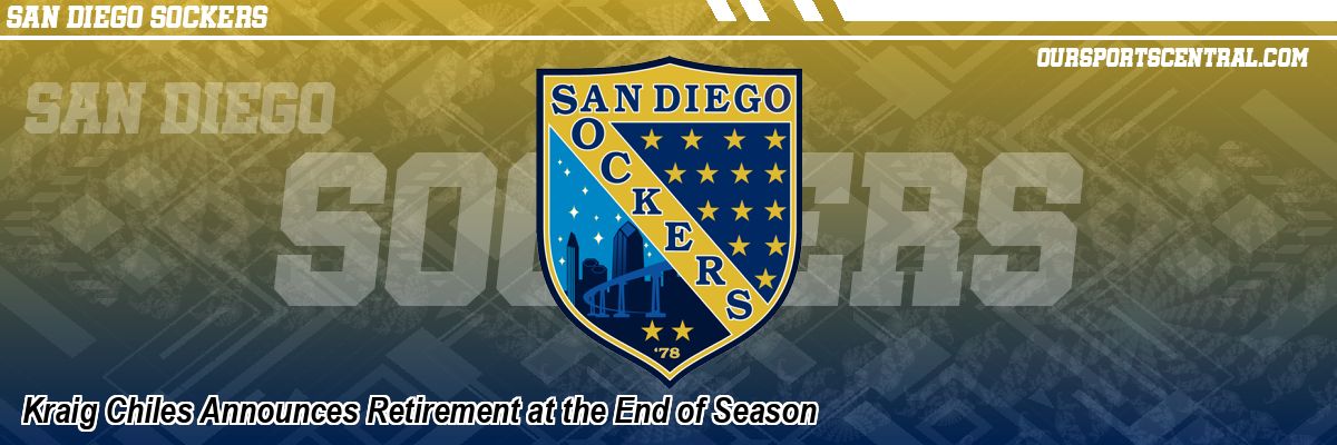 Kraig Chiles Announces Retirement at the End of Season